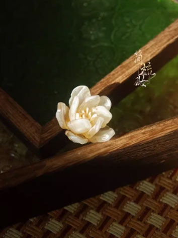 BJD Decoration Ancient Style Peach Blossom Hairpin for SD MSD Size Ball-jointed doll