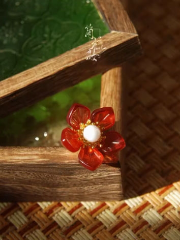 BJD Decoration Ancient Style Plum Blossom Hairpin for SD MSD Size Ball-jointed doll