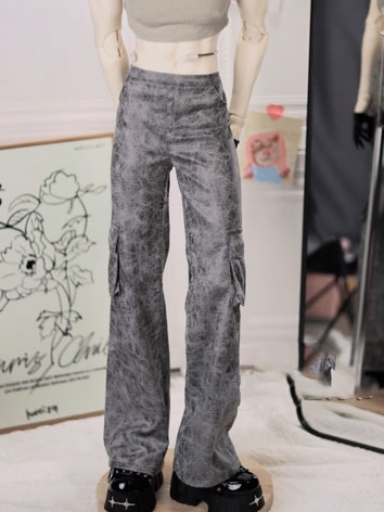 BJD Clothes PU Loose Pants A490 for MSD SD 68cm Loongsoul73 ID75 Size Ball-jointed Doll