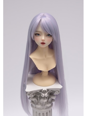 BJD Wig Long Straight Soft Hair for SD MSD YOSD Size Ball-jointed Doll