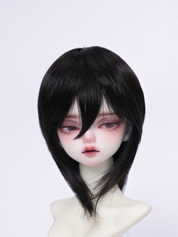 BJD Wig Wolf Tail Soft Hair for SD MSD YOSD Size Ball-jointed Doll