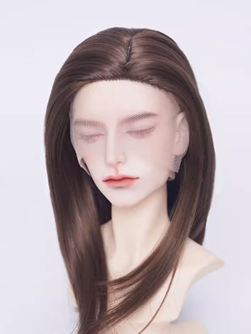 BJD Wig Inner Buckle Soft Hair for SD Size Ball-jointed Doll