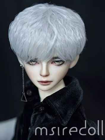 BJD Wig Short Curly Hair for SD YOSD Size Ball-jointed Doll