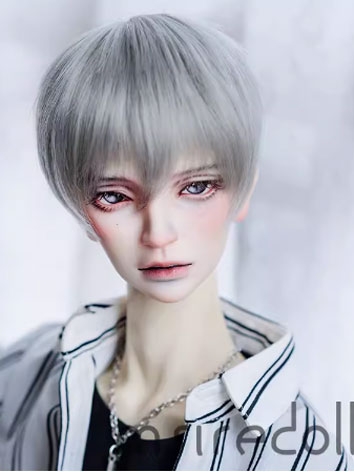 BJD Wig Gray Short Hair for SD Size Ball-jointed Doll