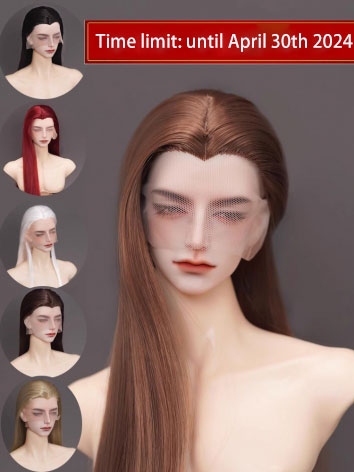 BJD Wig Sale Long Beauty Tip Hair for SD Size Ball-jointed Doll