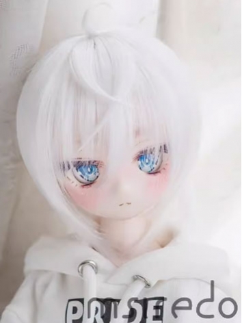 BJD Wig [Zero] White Style Wig Hair for SD MSD Size Ball-jointed Doll