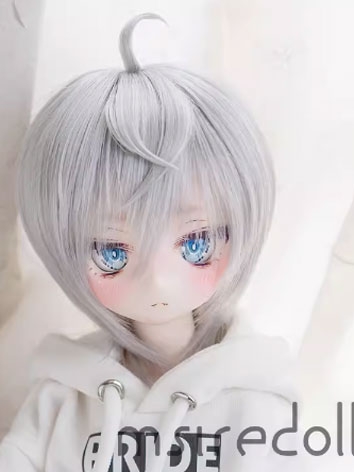 BJD Wig [Zero] Silver Style Wig Hair for SD MSD Size Ball-jointed Doll