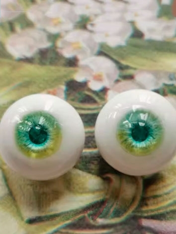 BJD Plaster Eyes Aurora Green 12mm 14mm 16mm 18mm Eyeballs for Ball-jointed Doll