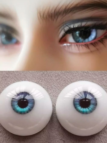 BJD Plaster Blue Purple Eyes 12mm 14mm 16mm 18mm Eyeballs for Ball-jointed Doll