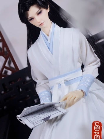 BJD Clothes Male Ancient Suit (Lian Hue Lou) for loongsoul73 Size Ball-jointed Doll