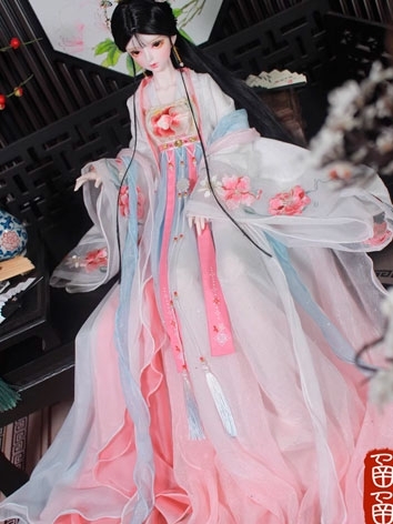 BJD Clothes Female Ancient Suit (Shi Yue )for AS62 Size Ball-jointed Doll