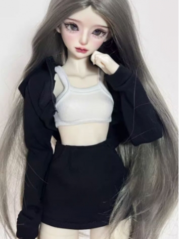 BJD Clothes Hoodie Sports Camisole Skirt Suits for MSD SD Ball-jointed Doll