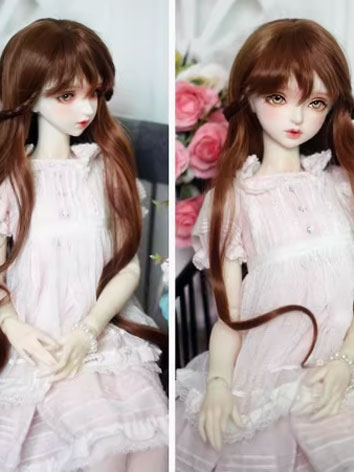 BJD Wig Female Braid Long Wig for SD MSD YOSD Size Ball-jointed Doll