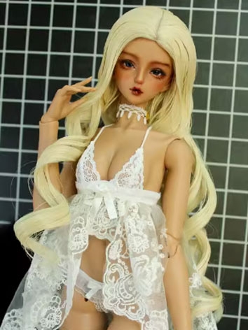 BJD Clothes Girl White Lace Pajamas for MSD/SD Ball-jointed Doll