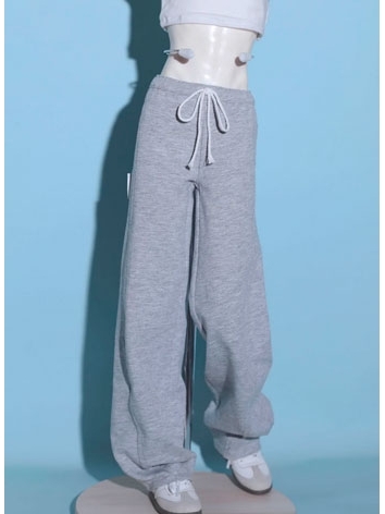 BJD Clothes Gray Sports Long Pants A492 for MSD SD 68cm 70cm Loongsoul73 ID75 Size Ball-jointed Doll