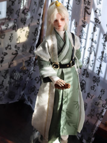 BJD Clothes Ancient Style [Cang Ling] Top Pants Suits for MSD Ball-jointed Doll