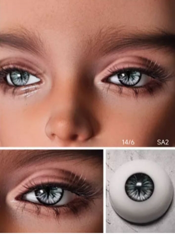 BJD Plaster Resin Eyes (Monster Eyes SA) SA2 10mm 12mm 14mm 16mm 18mm Eyeballs for Ball-jointed Doll