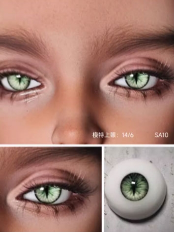 BJD Plaster Resin Eyes (Monster Eyes SA) SA10 10mm 12mm 14mm 16mm 18mm Eyeballs for Ball-jointed Doll