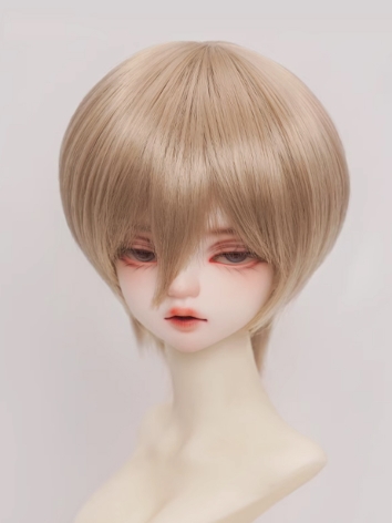 BJD Wig Light Brown Soft Ha...