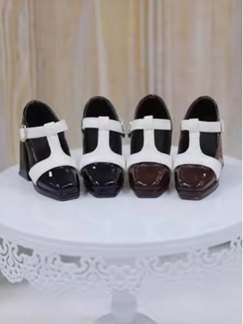 BJD Shoes Girl Black Brown ...