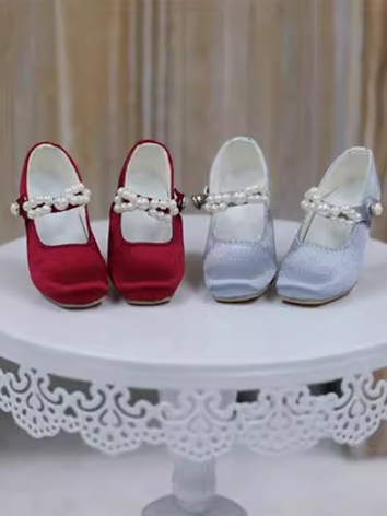 BJD Shoes Girl Red Blue Whi...