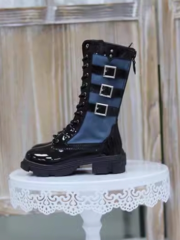 BJD Shoes Boy Girl Black Bl...