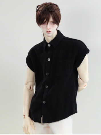 BJD Clothes Black Shirt for...