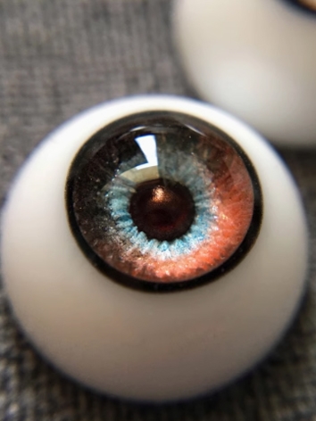 BJD Resin Orange Blue Eyes ...