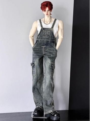 BJD Clothes Boy Suspender D...