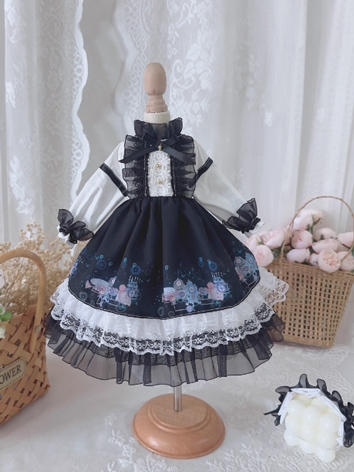 BJD Clothes Girl Black Dres...