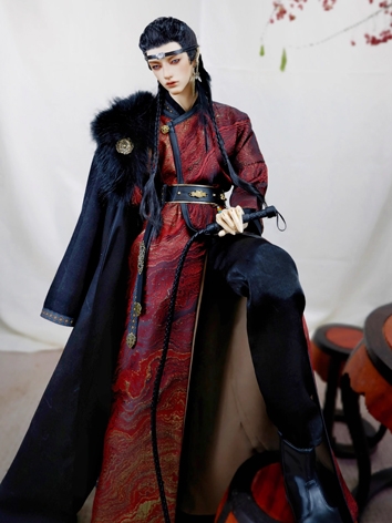 BJD Clothes Male《Jin》Ancient Style Clothes for ID5 70cm 68cm Size Ball Jointed Doll