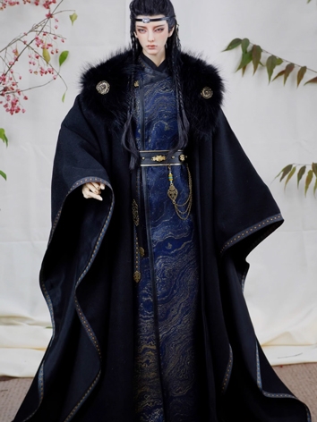 BJD Clothes Male《Zhan》Ancient Style Clothes for ID5 70cm 68cm SD Size Ball Jointed Doll