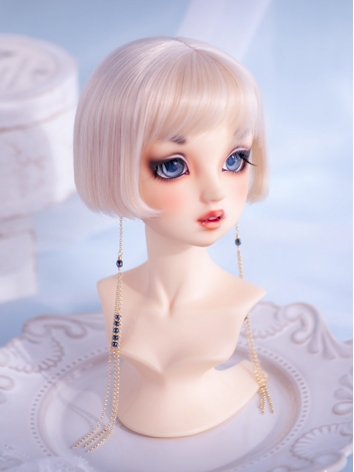 BJD Girl Boy Accessaries Black Tassels Earrings X382 for SD Size Ball-jointed Doll