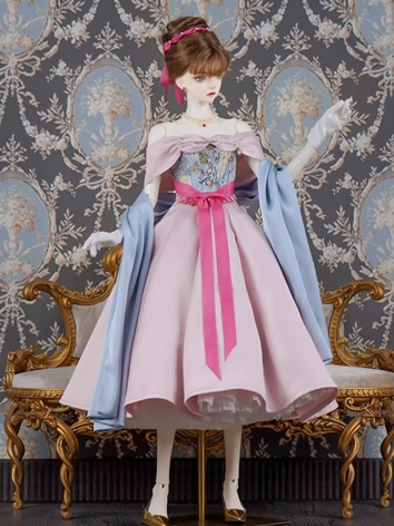 BJD Clothes Female Male Pink Skirt Suits for MSD SDGR SD16 SD17 FL65 POPO68 Ball-jointed Doll