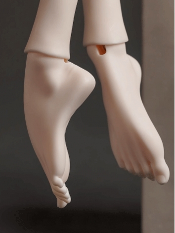 BJD 1/3 Ballet Feet for Jiu Er Mao 68cm Girl Body Luflin Ball Jointed Doll