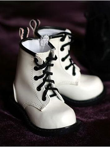 BJD Shoes Boy White Short B...