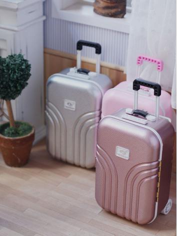 BJD Pink/Silver Mini Suitca...