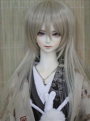 BJD WigMale/Female Golden gray Wig for SD/MSD Size Ball-jointed Doll