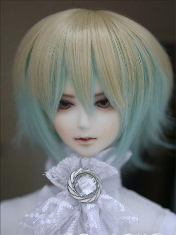 BJD Wig Male/Female Gold&Blue Multi color Short Wig for SD Size Ball-jointed Doll