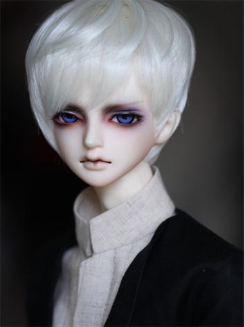 BJD Male/Female White Short Hair Wig for SD Size Ball-jointed Doll_WIG ...