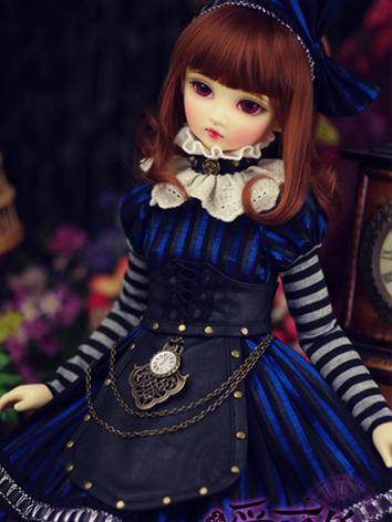 【Limited Item】BJD Clothes 1/3 Girl Crazy Alice Dress Suit for SD Ball-jointed Doll