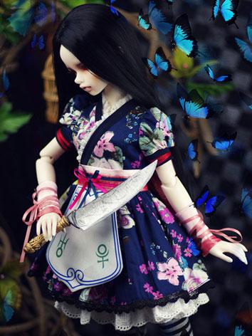 【Limited Item】BJD Clothes 1/3 1/4 Girl Silk Maiden Dress Suit for SD/MSD Ball-jointed Doll