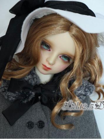 1/3 1/4 1/6 Wig Boy/Girl Curly Hair[M3-2] for SD/MSD/YSD Size Ball-jointed Doll