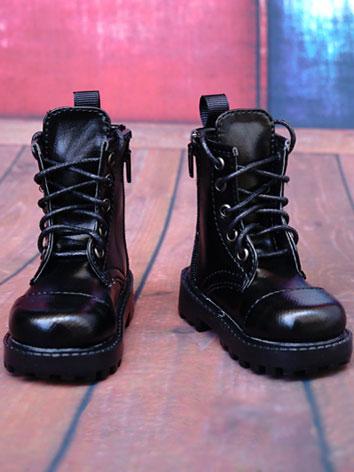 1/3 1/4 70cm Shoes Male Black Shoes for SD/70cm/MSD Ball-jointed Doll