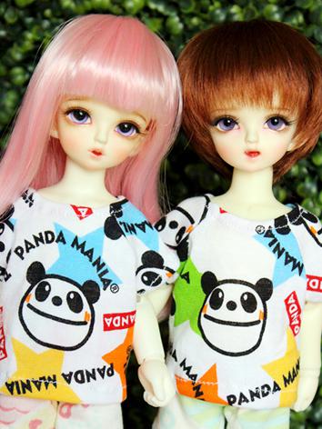 BJD Clothes Boy/Girl Printed T-shirt Top for 70cm/SD/MSD/YOSD Ball-jointed Doll
