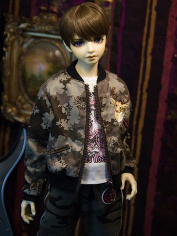 【Limited Item】BJD Clothes Boy Camouflage Jacket Coat for SD13/SD17/70CM Ball-jointed Doll
