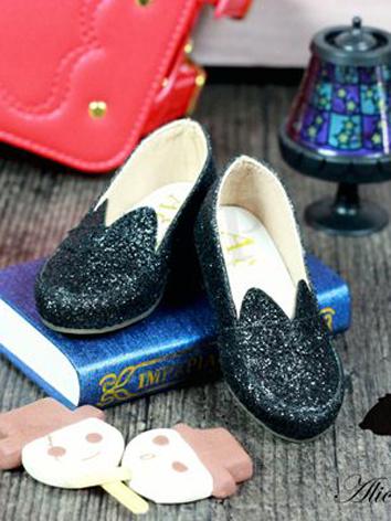 Bjd 1/4 Shoes Female Black/White/Red/Gold Shoes for MSD Ball-jointed Doll