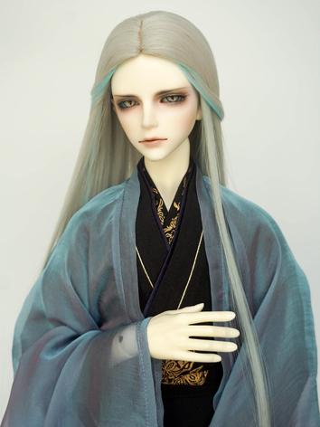 BJD Wig Boy/Girl Silver Hair for SD/MSD/YOSD Size Ball-jointed Doll