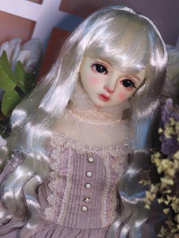 BJD Wig Girl Gold/Brown Hair Wig for SD/MSD/YOSD Size Ball-jointed Doll