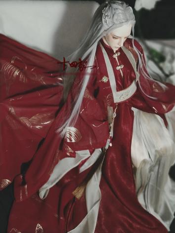 BJD Clothes Chinese Wine Ancient Male Suit for SD/70CM Ball-jointed Doll